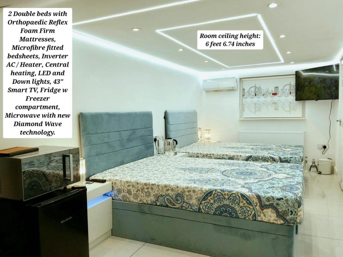 Air Conditioned Modern Double Bed Room With Private Attached Bathroom - Free Parking - Near London Heathrow Airport & Southall Broadway Luaran gambar